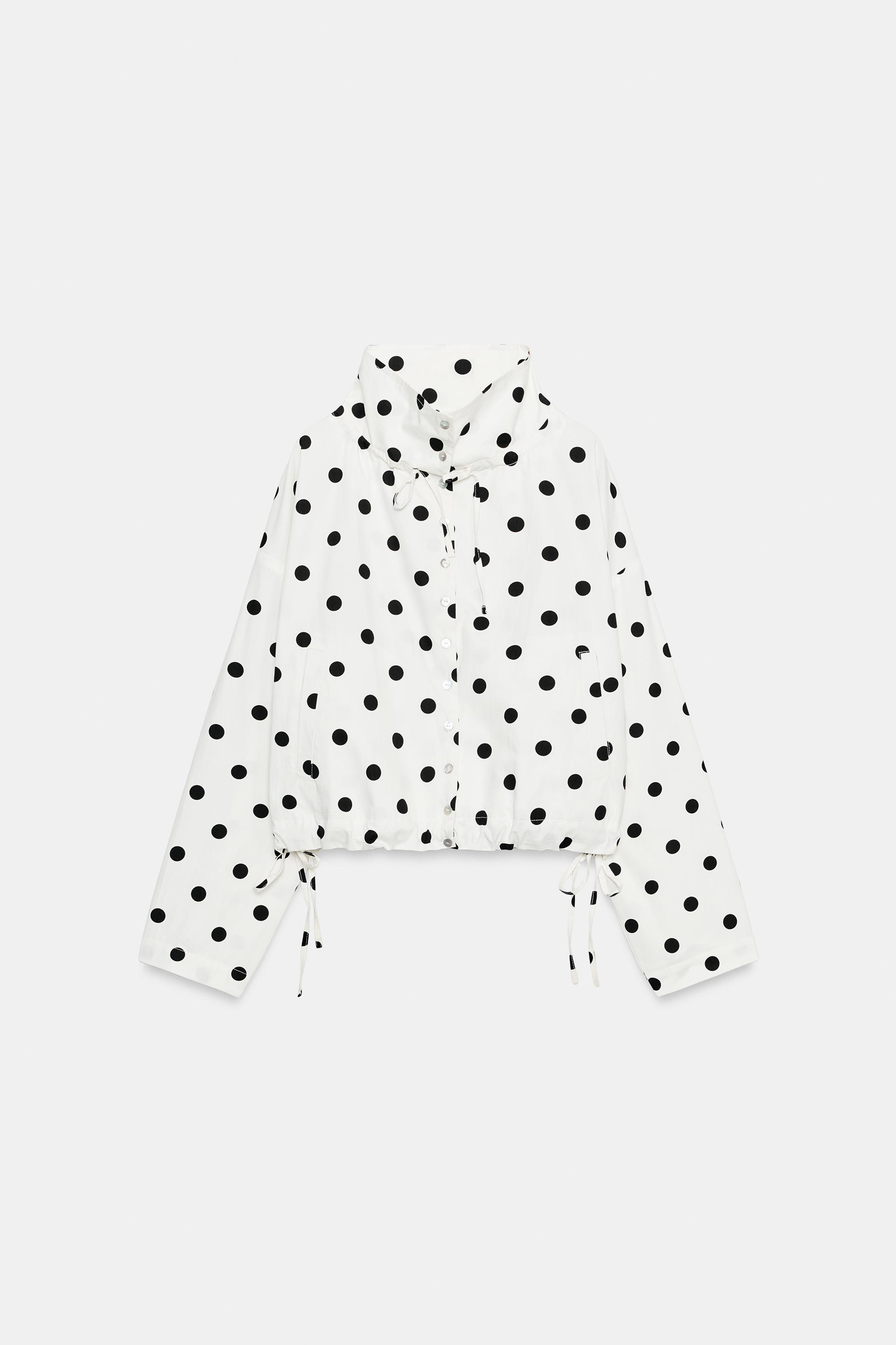 VESTE À POIS